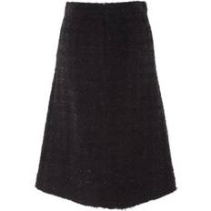 Balenciaga Skjørt Balenciaga Sort Tweed Midi Skjørt Black