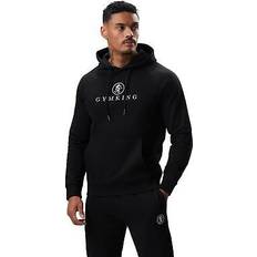 Gym King herren pro logo kapuzenpullover schwarz Schwarz