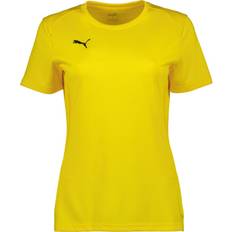 Puma Gula Överdelar Puma teamGOAL Jersey W Faster Black-Sport Yellow Dam