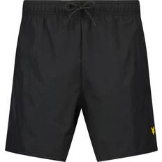 Gold - Men Swimwear Lyle & Scott Drawstring Sport Swim Shorts Black