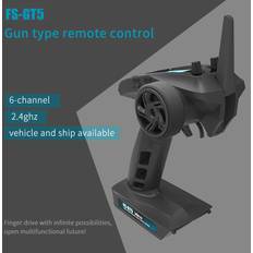 Tomtop Jms FlySky FS-GT5 2.4G 6CH AFHDS RC Transmitter w/ FS-BS6 Receiver for RC Car Boat