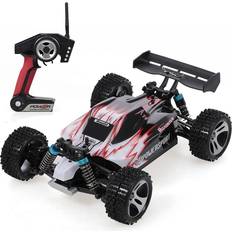 Tomtop Jms Wltoys A959 1:18 RC Car 2.4Ghz Off Road RC Trucks 4WD 45KM/H High Speed Vehicle Racing Buggy Car RTR