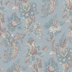 Erismann Duck Egg 05550-43 Abode Edward Floral Flowers Wallpaper