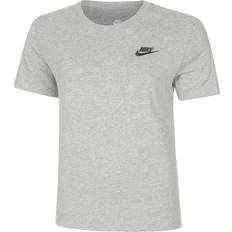 Nike Sportswear Club Essentials T-shirt - Dark Gray Heather/Black