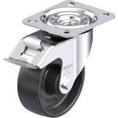 Byggetilbehør Blickle 2469 L-PP 100R-FI Styrehjul i Stål 100 mm Bæreevne 160 kg