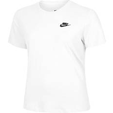 Nike shirt gr m NIKE Sportswear Club Essentials T-shirt - White/Black