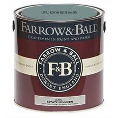 Farrow & Ball Estate Emulsion Väggfärg, Takfärg Oval Room Blue 2.5L