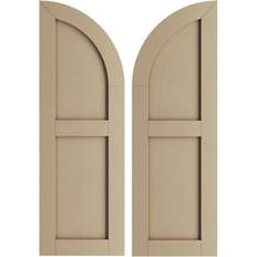 Windows Ekena Millwork 12 W 82 H 70 Low Side Smooth Timber