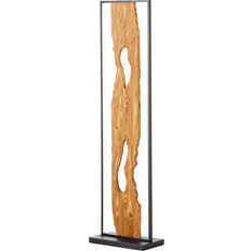 Trä Golvlampor Brilliant Chaumont Light Wood/Black Golvlampa 120cm
