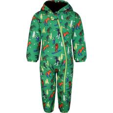 Dare 2b Kid's Bambino II Waterproof Insulated Snowsuit - Trek Green Dinosaur