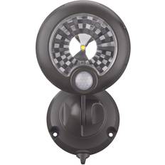 Mr Beams LED Security Brown Wall Flush Light 11.2cm