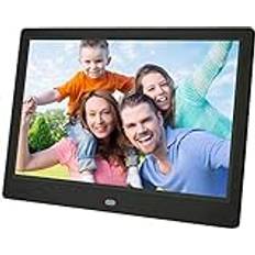 Digital Photo Frames JacCos 10 tums IPS-skärm 16:9 widescreen svart