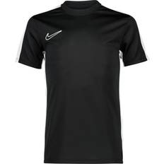 Nike Gutter T-skjorter Nike Kid's Dri-FIT Academy23 Football Top - Black/White/White (DX5482-010)