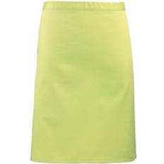 Textiles Premier Colours Mid Length Lime Apron Green