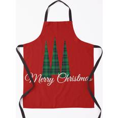 Textiles Famgem Classic Merry Christmas trees Apron