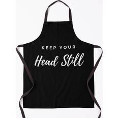 Textiles Famgem Keep Your Head Still Funny Apron