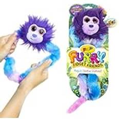 Tangle TANGLE Furry Fidget Friends Ny! Zonk Apan – plysch fidgetleksak lurvig vän – magisk, kreativa varelser från Tanglonia universum – ta din lurviga fidgetvän med dig överallt!