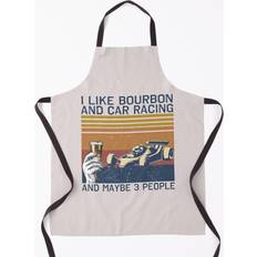 Textiles Famgem I Like Bourbon Car Maybe 3 Apron
