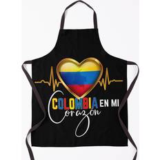 Textiles Famgem Colombia mi Corazon Colombian Apron
