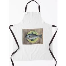 Textiles Famgem Fish On A Plate Grill BBQ Apron