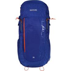 Blue Hiking Backpacks Regatta Blackfell III 35L Backpack - Surf Spray/Blaze Orange