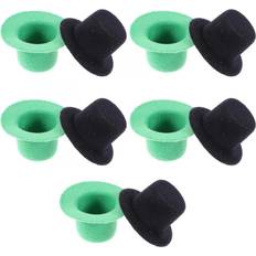 5pcs St. Patrick's Day Diy Mini Ornaments Handmade Craft Hair Accessories