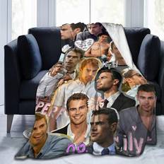 Textiles KEROTA 150CM X 125CM Theo Actor James Blankets