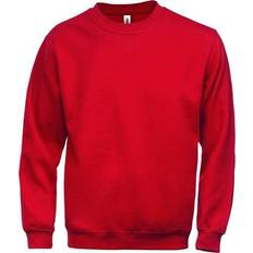 Collegegensere - Røde Fristads Acode Sweatshirt - Red