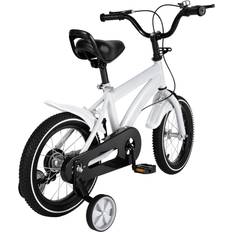 OMGGYER 14" White- Unisex Kids Bike