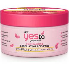 Salicylic acid pads Yes To Grapefruit GlowBoosting Exfoliating Acid Pads