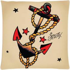 Textiles KEROTA Sailor Jerry Tattoo Print Throw Case Cushion Cover