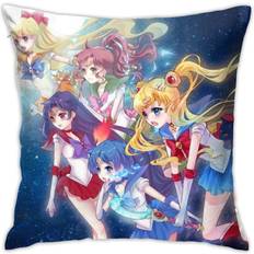 Textiles KEROTA Sailor Moon Hand Painted Art X Cushion Cover