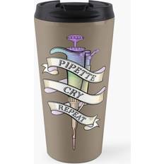 Famgem Insulated Pipette Cry Repeat Travel Mug