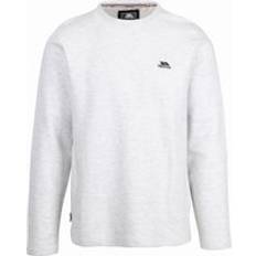 Trespass Men Jumpers Trespass Calverley Sweatshirt Off White