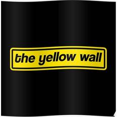 Yellow Posters WHIBOS The Yellow Wall 16x20 inch 20x20 Print Poster
