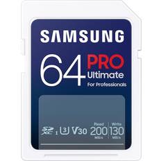 Samsung PRO Ultimate SDXC Class 10 UHS-I U3 V30 200/100MB/s 64GB