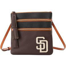 Dooney & Bourke San Diego Padres Infield Triple Zip Crossbody Purse