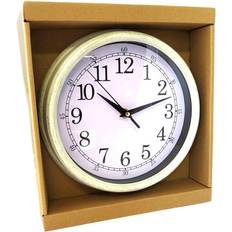Beige Väggklockor Les Trésors de Lily Vintage Design Beige 22x4.5 cm Wall Clock