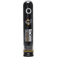 Crep Protect Skosnören Crep Protect Flat Laces Tone-In-Tone Aglet Black