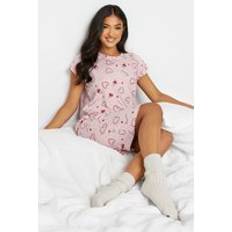 Mujer - Rosa Camisones PixieGirl Petite Heart Print Nightdress Pink 16-18