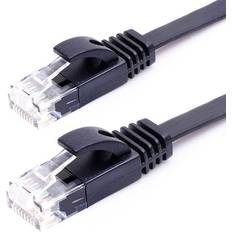 Nordic TP6F-11 Cat6 U/UTP 250MHz 10Gbps RJ45 - RJ45 Flat M-M 1.5m