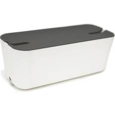 Bosign Cable Organizer Gray Lid Storage Box