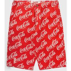 ERL Red Printed Shorts COCA COLA