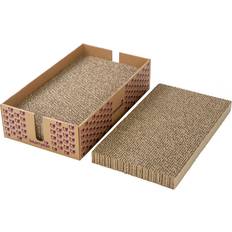 SmartyKat 3 Set Super Scratcher+ Stacker Catnip