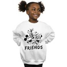 White Sweatshirts Disney Mouse And Friends Sweatshirt White 3-4 Years