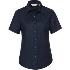 Russell Athletic Oxford Short-Sleeved Shirt - White