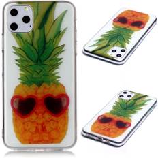 Apple iPhone 11 Pro Max Mobilskal Apple Deco iPhone 11 Pro Max skal Ananas