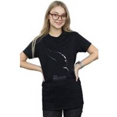 Boyfriend T-shirts Disney Maleficent Mistress Of Evil Poster Cotton Boyfriend T-Shirt Black