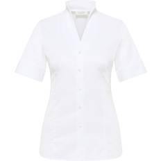 Damen Blusen Eterna Kurzarmblusen Bluse 5585 H266 weiss