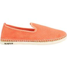 Orange Espadrilles SeaVees 7.5, Orange Ocean Park Slip-On Orange Suede Leather Womens Espadrilles OCEAN PARK_AF_CORAL SUEDE UK